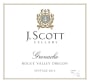 J. Scott Grenache 2013 Front Label