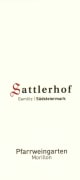 Weingut Sattlerhof Pfarrweingarten Morillon Grosse STK Lage 2013 Front Label