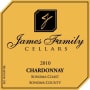 James Family Cellars LLC. Chardonnay 2010 Front Label
