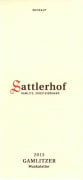 Weingut Sattlerhof Gamlitzer Steirische Klassik STK Muskateller 2013 Front Label