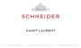 Weingut Schneider Austria Sankt Laurent 2014 Front Label