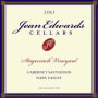 Jean Edwards Cellars Stagecoach Vineyard Cabernet Sauvignon 2013 Front Label