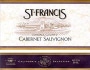 St. Francis Sonoma County Cabernet Sauvignon 1999 Front Label