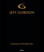 Jeff Gordon Cellars Chardonnay 2012 Front Label
