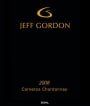 Jeff Gordon Cellars Chardonnay 2008 Front Label