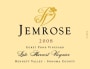 Jemrose Wines Egret Pond Vineyard Late Harvest Viognier 2008 Front Label