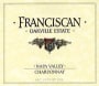 Franciscan Estate Chardonnay 2000 Front Label