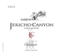 Jericho Canyon Vineyard Chimera 2012 Front Label