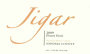 Jigar Wines Pinot Noir 2009 Front Label