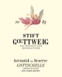 Weingut Stift Goettweig Gottschelle Reserve Erste OTW Lage Gruner Veltliner 2011 Front Label