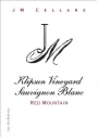 JM Cellars Klipsun Vineyard Sauvignon Blanc 2012 Front Label