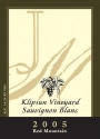 JM Cellars Klipsun Vineyard Sauvignon Blanc 2005 Front Label