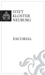 Weingut Stift Klosterneuburg Escorial 2013 Front Label