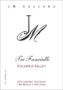 JM Cellars Tre Fanciulli Red 2011 Front Label