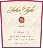 John Tyler Wines Bacigalupi Vineyard Zinfandel 2006 Front Label
