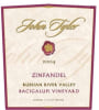John Tyler Wines Bacigalupi Vineyard Zinfandel 2004 Front Label