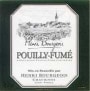 Henri Bourgeois Pouilly-Fume 2000 Front Label