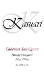 Kasuari Wines Parady Vineyard Cabernet Sauvignon 2010 Front Label
