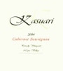 Kasuari Wines Parady Vineyard Cabernet Sauvignon 2004 Front Label
