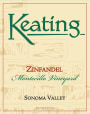 Keating Wines Monticillo Vineyard Zinfandel 2012 Front Label