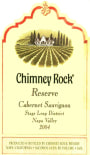 Chimney Rock Reserve Cabernet Sauvignon 2004 Front Label