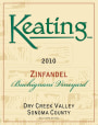 Keating Wines Buchignani Vineyard Zinfandel 2010 Front Label