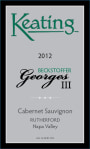 Keating Wines Keating Beckstoffer Georges III Vineyard Cabernet Sauvignon 2012 Front Label