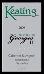 Keating Wines Beckstoffer Georges III Vineyard Cabernet Sauvignon 2009 Front Label