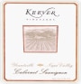 Keever Vineyards and Winery Cabernet Sauvignon 2012 Front Label