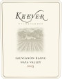 Keever Vineyards and Winery Sauvignon Blanc 2013 Front Label
