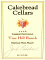 Cakebread Vine Hill Ranch Cabernet Sauvignon 2006 Front Label
