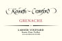 Kenneth-Crawford Larner Vineyard Grenache 2007 Front Label
