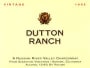 Sebastiani Dutton Ranch Chardonnay 1996 Front Label