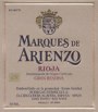 Marques de Arienzo Grand Reserva 1994 Front Label