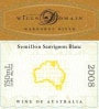 Wills Domain Semillon Sauvignon Blanc 2008 Front Label