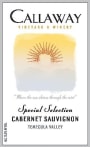 Callaway Special Selection Cabernet Sauvignon 2012 Front Label