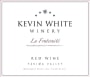 Kevin White Winery La Fraternite 2014 Front Label