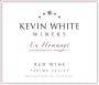 Kevin White Winery En Hommage 2014 Front Label