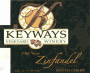 Keyways Vineyard Winery Zinfandel 2011 Front Label