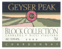 Geyser Peak Ricci Chardonnay 2000 Front Label