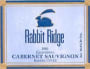 Rabbit Ridge CA Barrel Cuvee Cabernet Sauvignon 2000 Front Label
