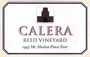 Calera Reed Vineyard Pinot Noir (375ML half-bottle) 1997 Front Label