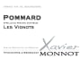 Xavier Monnot Pommard Les Vignots 2012 Front Label
