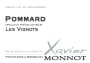 Xavier Monnot Pommard Les Vignots 2011 Front Label