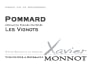 Xavier Monnot Pommard Les Vignots 2006 Front Label