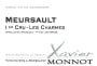 Xavier Monnot Meursault Les Charmes Premier Cru 2012 Front Label