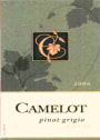 Camelot Pinot Grigio 2006 Front Label