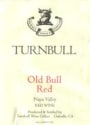 Turnbull Old Bull Red 1997 Front Label