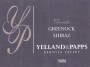 Yelland and Papps Devote Greenock Shiraz 2012 Front Label