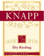 Knapp Vineyards Dry Riesling 2015 Front Label